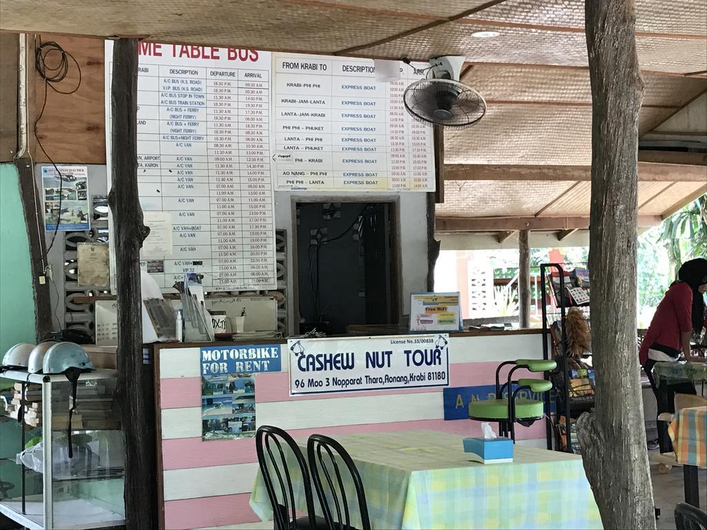 Cashew Nut Bungalows Hotel Ao Nang Bagian luar foto